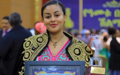 Mathiwos  Wondu – Ye Ethiopian Cancer Society recognized by the  12th Bego sew Humanitarian Award